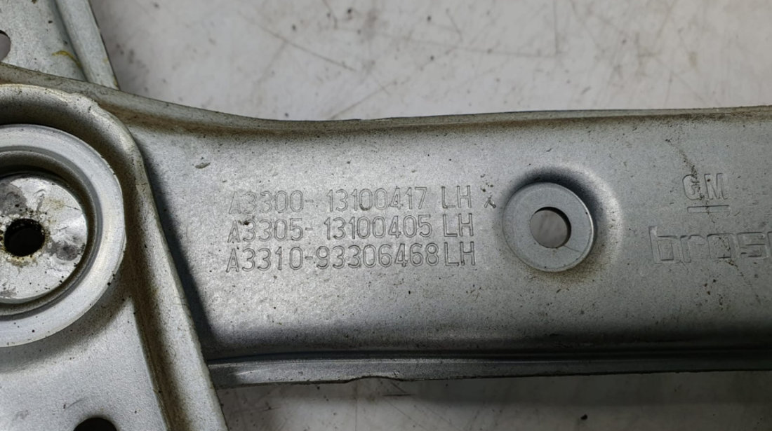 Macara geam stanga fata a3300-13100417 Opel Astra H [2004 - 2007] 1.7 cdti Z17DTH