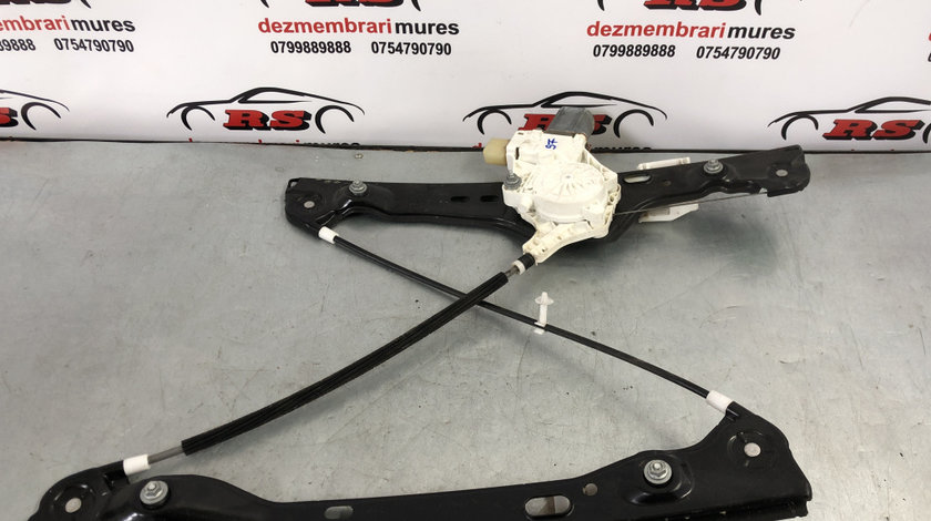 Macara geam stanga fata BMW 320d E90 E91 X-Drive 184cp sedan 2012 (7060265)