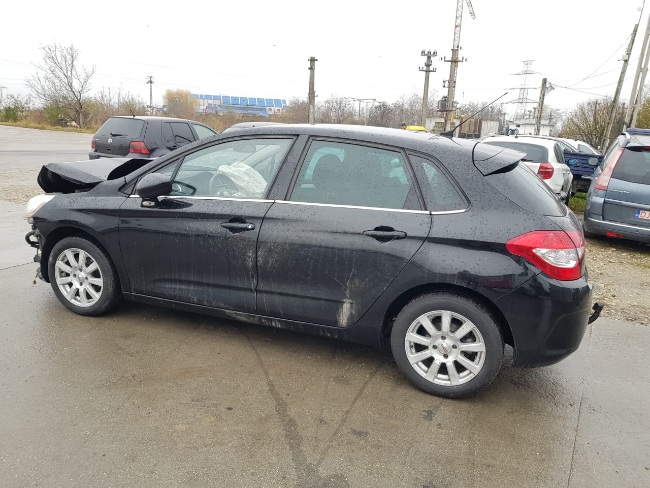 Macara geam stanga fata Citroen C4 B7 2010 - 2018