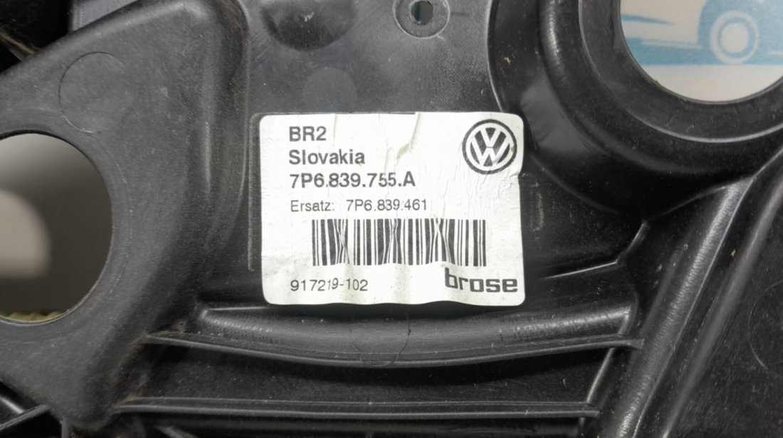 Macara geam stanga spate 7p6839755a Volkswagen VW Touareg generatia 2 7P [2010 - 2014]