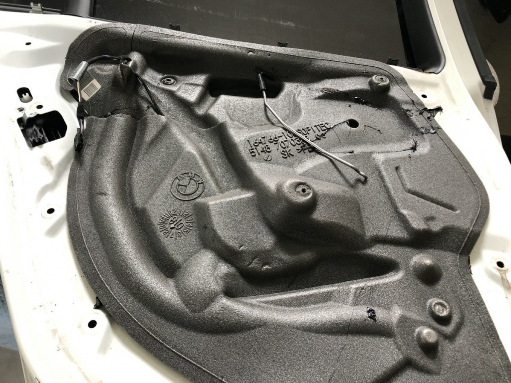Macara geam stanga spate BMW E87 123d hatchback 2008 (cod intern: 15825)