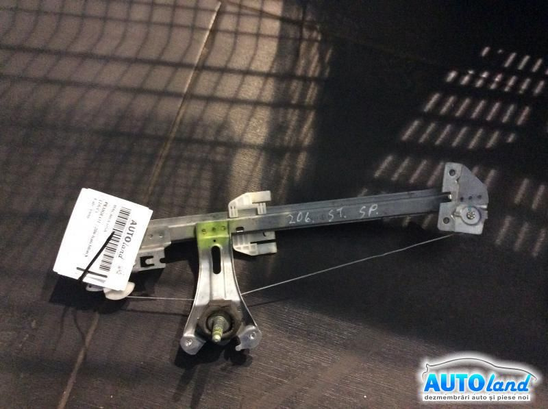 Macara Geam Stanga Spate Mecanica Peugeot 206 hatchback 2A/C 1998