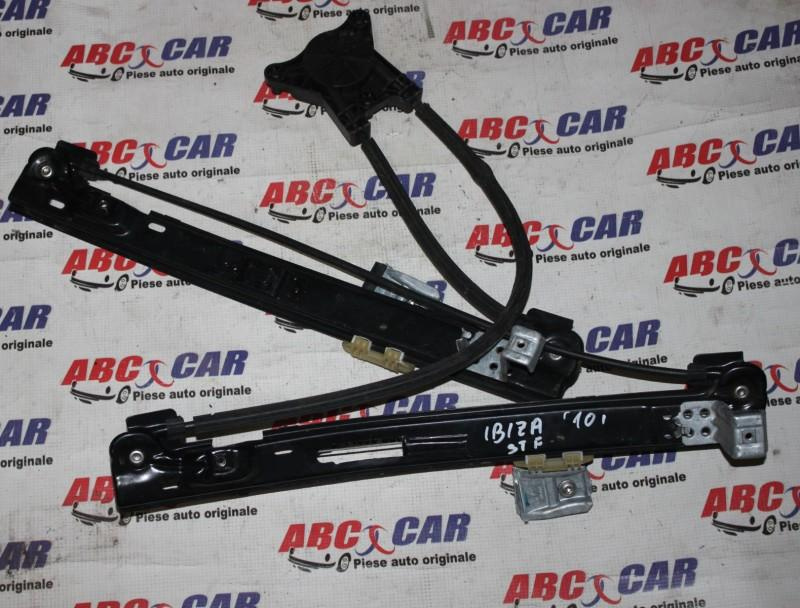 Macara geam usa stanga fata Seat Ibiza 4 2008-2012 6J
