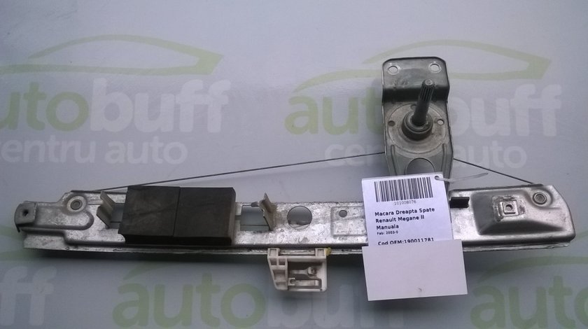Macara Manuala Dreapta Spate Renault Megane II