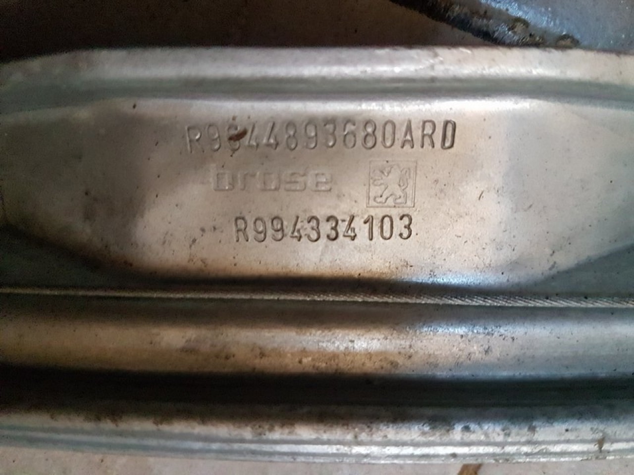 Macara manuala geam usa dreapta spate 9644893680 peugeot 407
