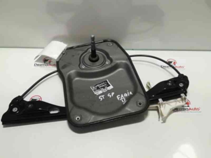 Macara manuala stanga spate, 5J4839401B, Skoda Fabia 2 (5J) (id:322118)