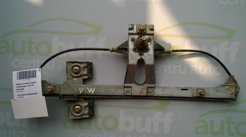 Macara Manuala Volkswagen Golf III Dreapta Spate