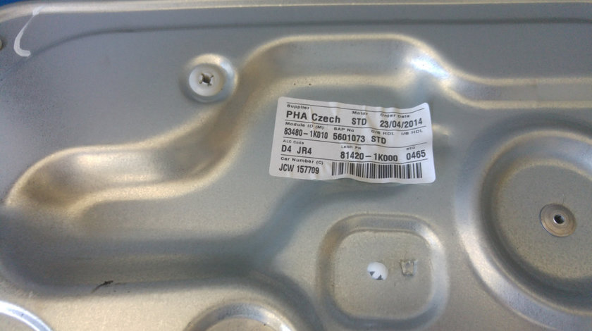 Macara motoras usa dreapta spate hyundai ix20 83480-1k010
