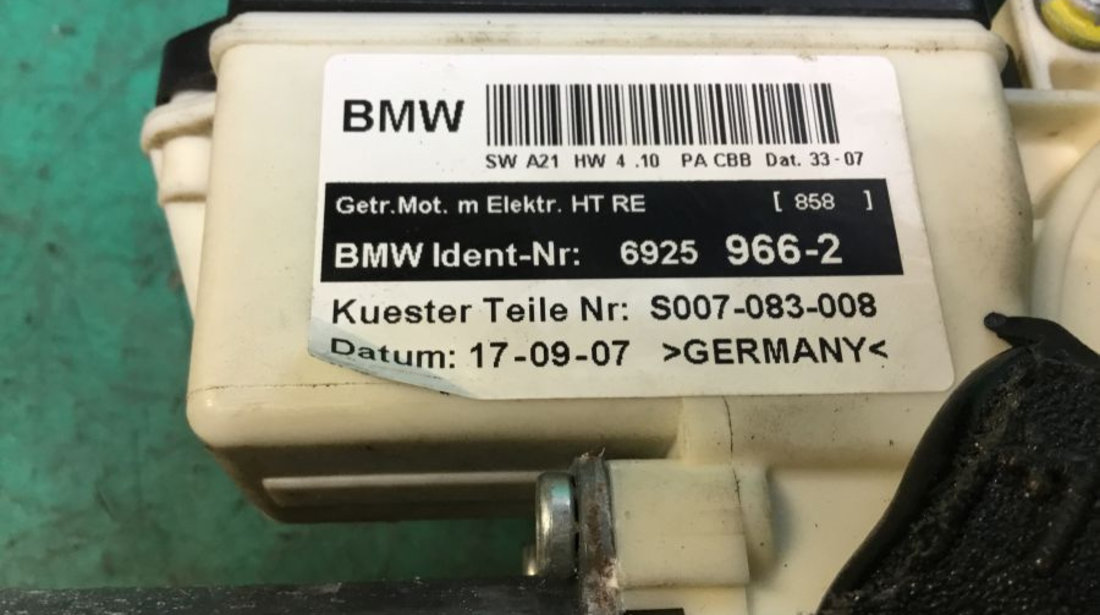 Macara Usa 69259662 Dreapta Spate BMW X3 E83 2004
