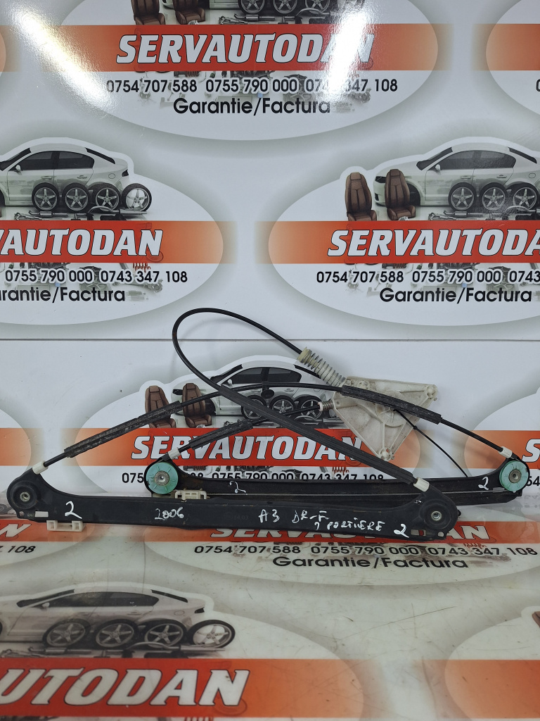 Macara usa fata dreapta Audi A3 (2003-2008) [8P1] 2.0 Motorina 2006, 2 PORTIERE