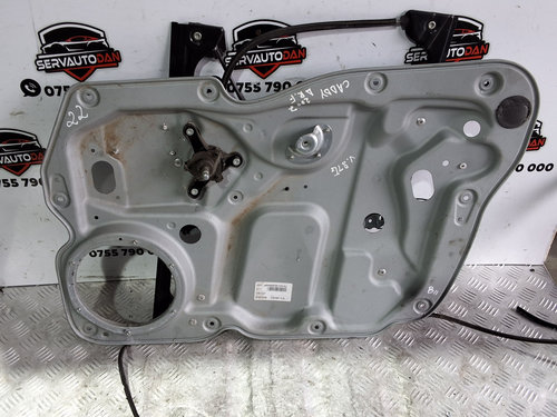 Macara usa fata dreapta Volkswagen Caddy 3 (2004-2010) 2.0 Motorina 2007, VOLAN STANGA / 2K1837752BQ...