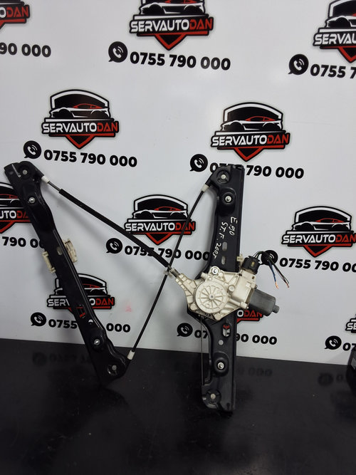 Macara usa fata stanga BMW Seria 3 (2005-2012) [E90] 3.0 Motorina 2005, 70602658 / 6927027 / CU MOTO...