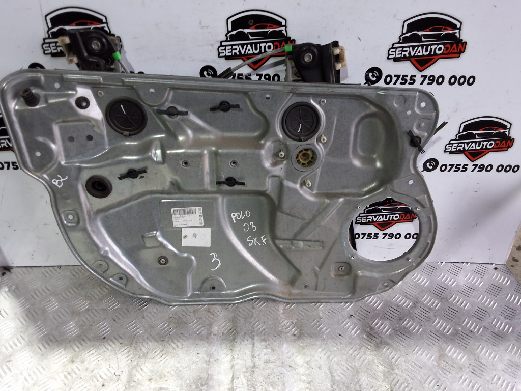 Macara usa fata stanga Volkswagen Polo 4 (2001-2005) 1.4 Motorina 2003, 6Q4837461J