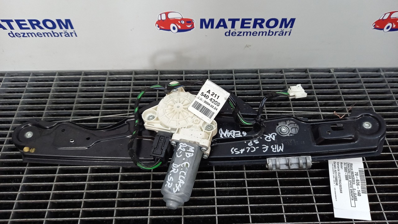 MACARA USA SPATE DREAPTA MERCEDES E-CLASS - - (2002 2009)