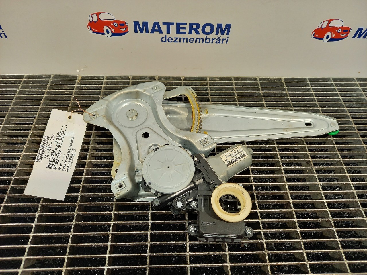 MACARA USA SPATE DREAPTA TOYOTA AVENSIS AVENSIS - - (2008 2012)