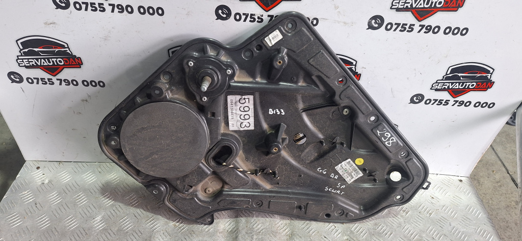 Macara usa spate dreapta Volkswagen Golf 6 (2008-2013) 2.0 Motorina 2010, 5K4839730G / MANUALA