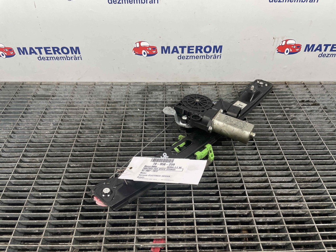 MACARA USA SPATE STANGA BMW SERIA 3 E 90 SERIA 3 E 90 - - (2007 2012)