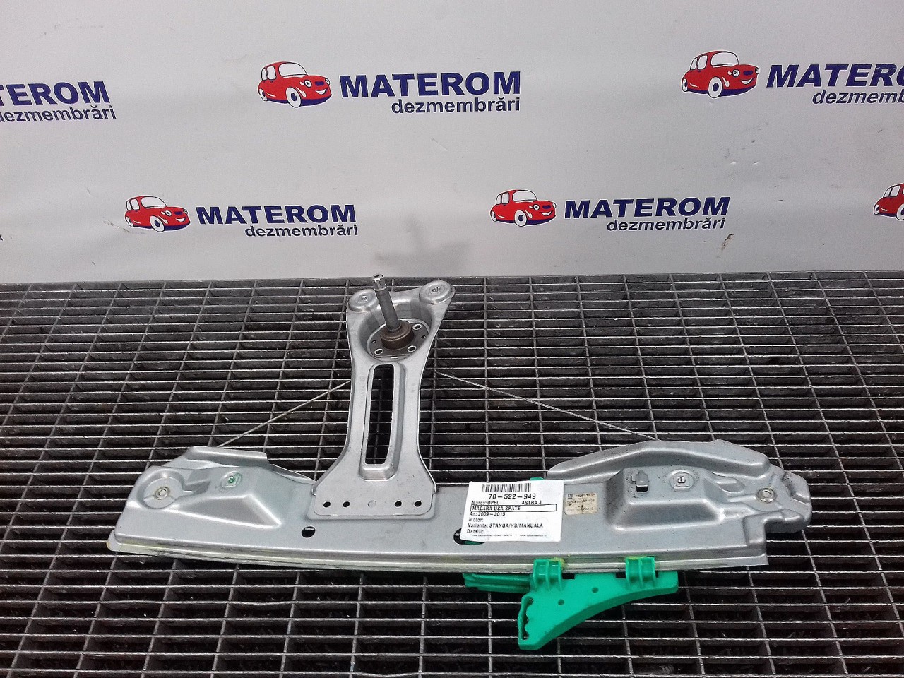 MACARA USA SPATE STANGA OPEL ASTRA J ASTRA J - - (2009 2012)