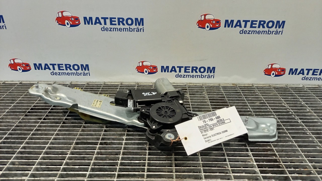 MACARA USA SPATE STANGA OPEL ASTRA K - - (2015 2021)
