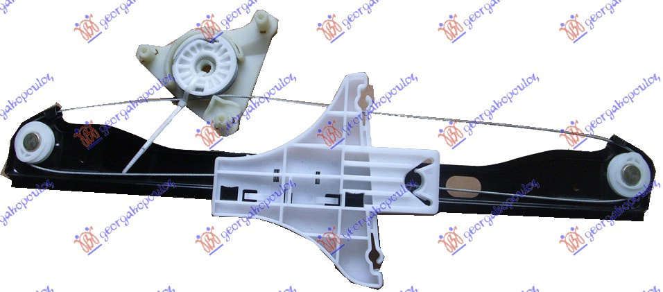 Macara Usa Spate - Vw Polo 2002 , 6q4839462