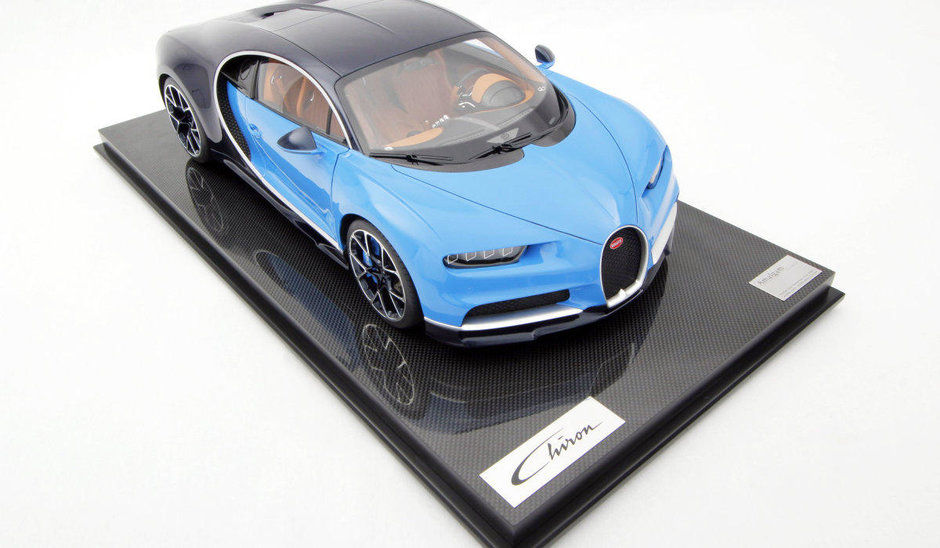 Macheta noului Bugatti Chiron