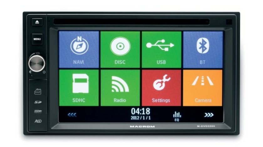 Macrom M DVD 5560 Pachet multimedia compatibil DACIA DUSTER LOGAN SANDERO