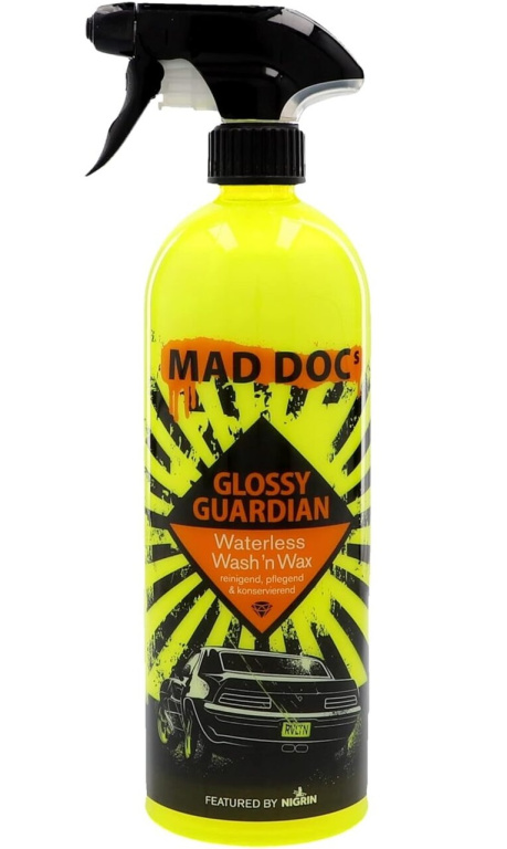 Mad Doc's by Nigrin Glossy Guardian Waterless Solutie Curatare Intretinere Conservare Auto Fara Apa 3 In 1, Interior Exterior 750ML 20943
