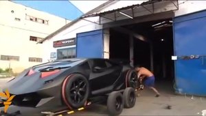 Made in Kargazstan: Replica bizara de Lamborghini Sesto Elemento