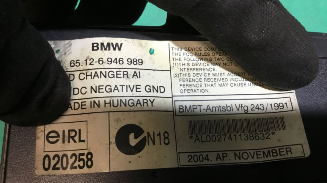 Magazie Cd 6946989 BMW 3 E46 2001-2005