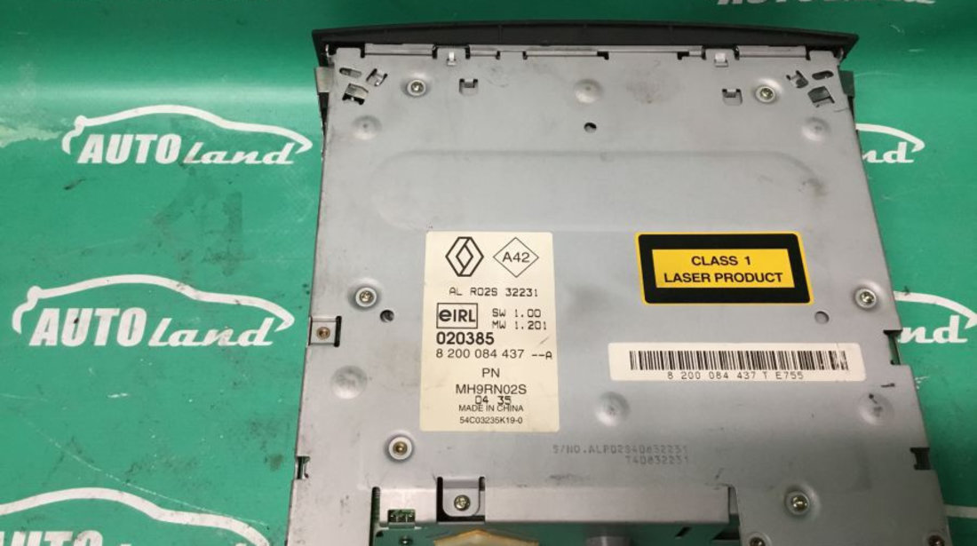 Magazie Cd 8200084437a 6cd Renault MEGANE II BM0/1 ,CM0/1 2002