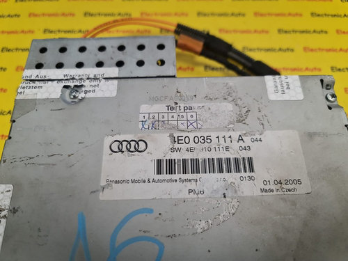 Magazie CD Audi , 4E0035111A, 4E0910111E
