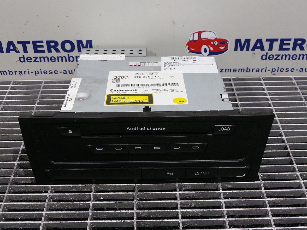 MAGAZIE CD AUDI A4 A4 - - (2007 2011)
