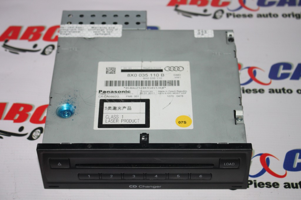 Magazie CD Audi A4 B8 8K 2008-2015 8X0035110B