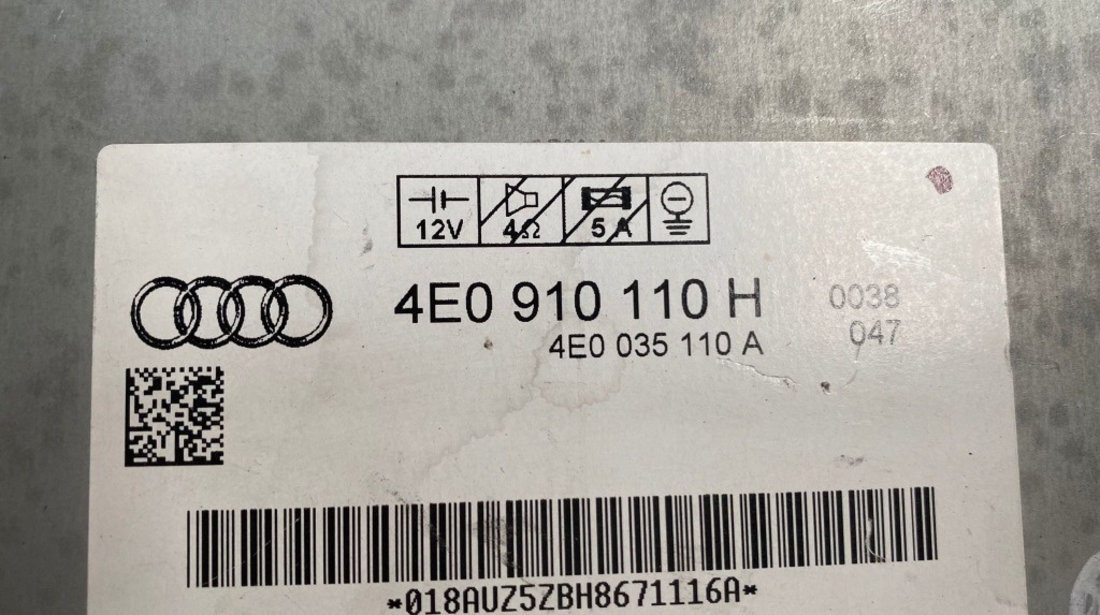 Magazie cd Audi A6 2009 4E0910110H