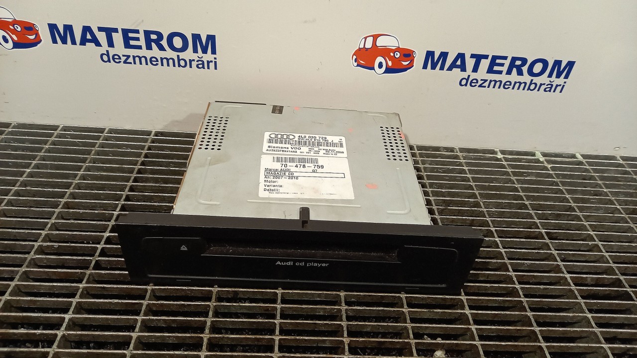 MAGAZIE CD AUDI Q7 Q7 - - (2006 2010)