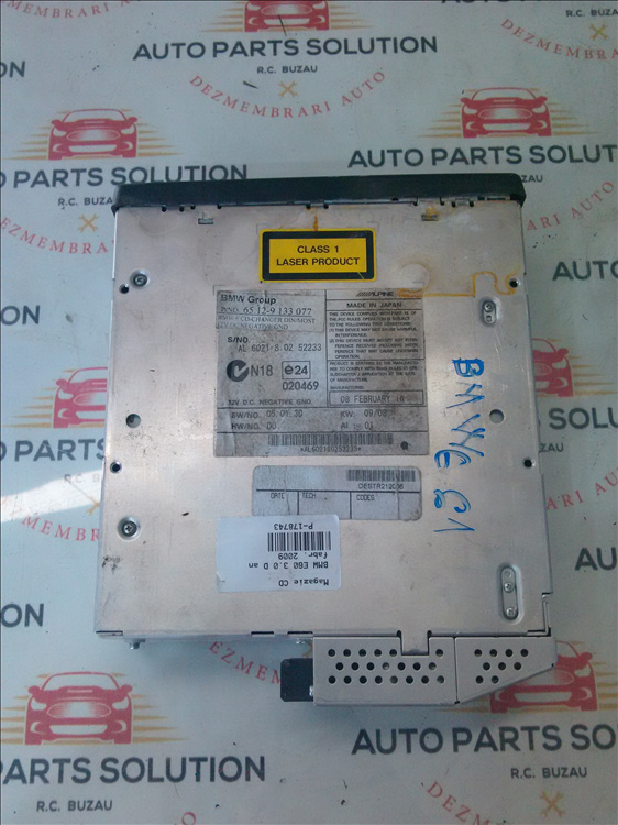 Magazie CD BMW E60 3.0 D an fabr. 2009