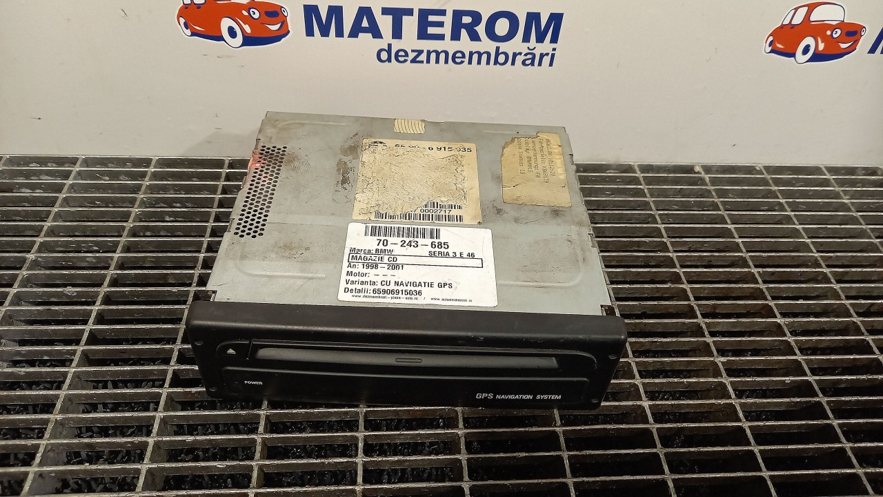 MAGAZIE CD BMW SERIA 3 E 46 SERIA 3 E 46 - - (1998 2001)