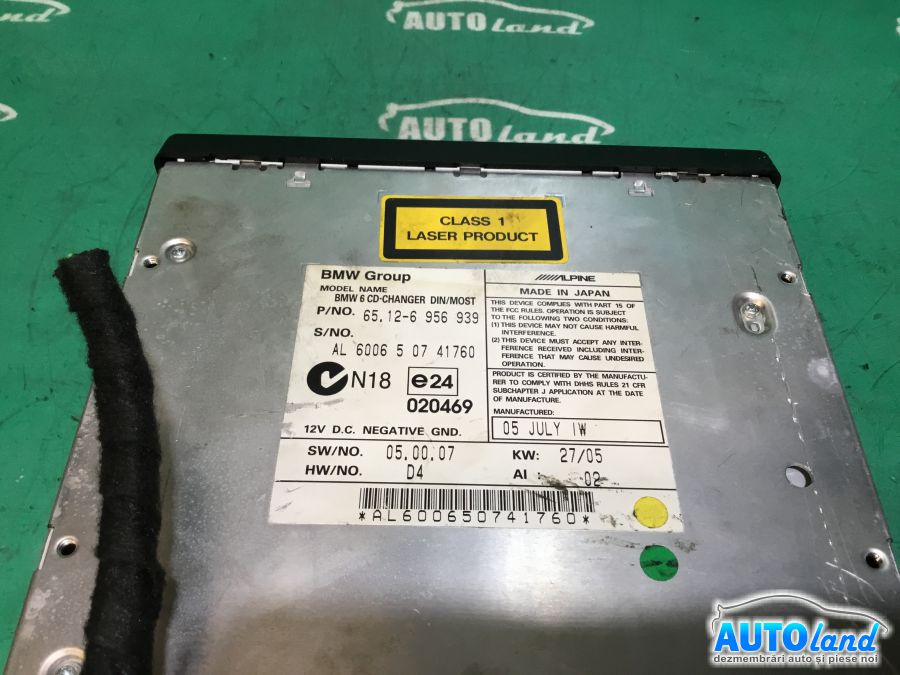 Magazie Cd Cu 6 Cd BMW 5 E60 2003