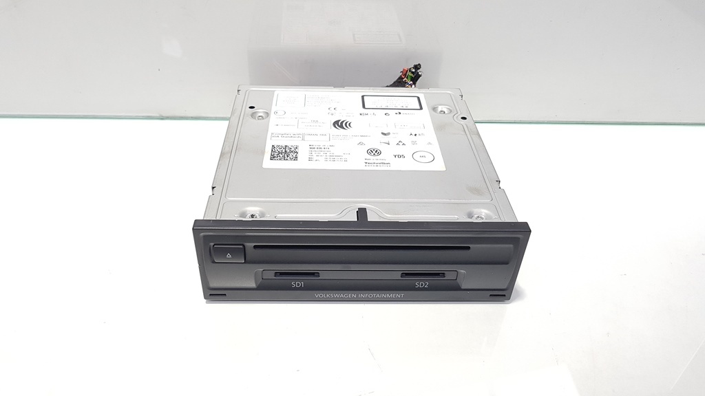 Magazie cd cu loc de carduri, cod 3Q0035874, Vw Polo (6R) (id:390253)