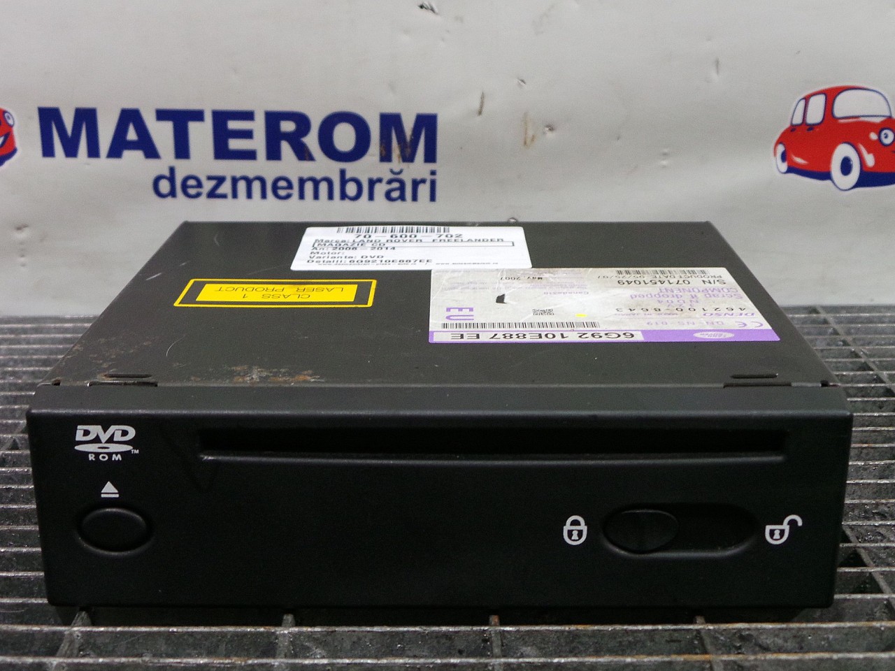 MAGAZIE CD LAND ROVER FREELANDER FREELANDER - - (2006 2014)