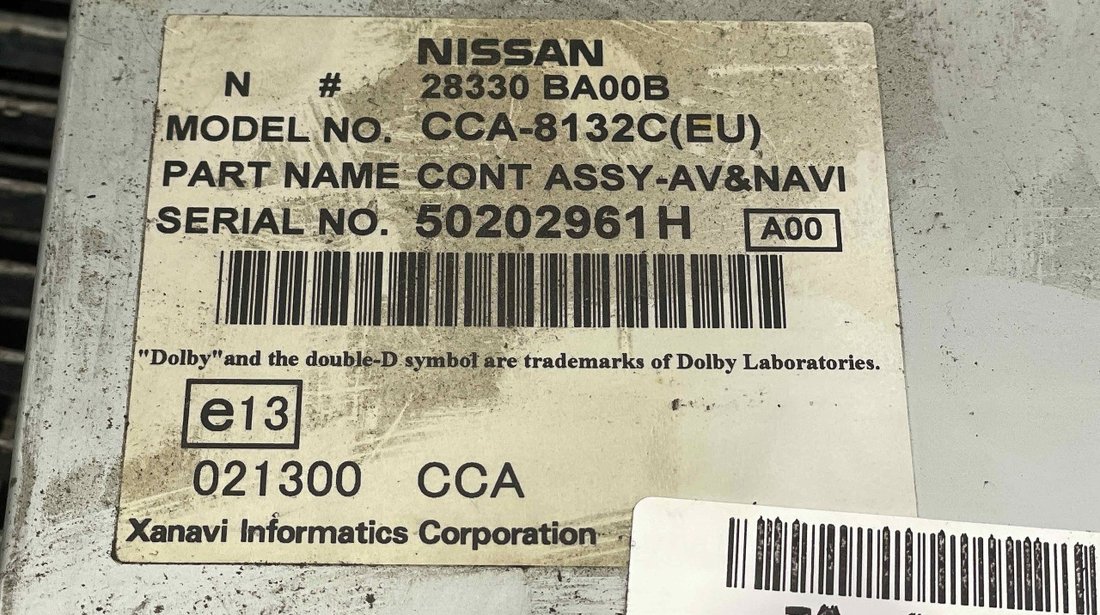 MAGAZIE CD NISSAN PRIMERA PRIMERA - (2002 2007)