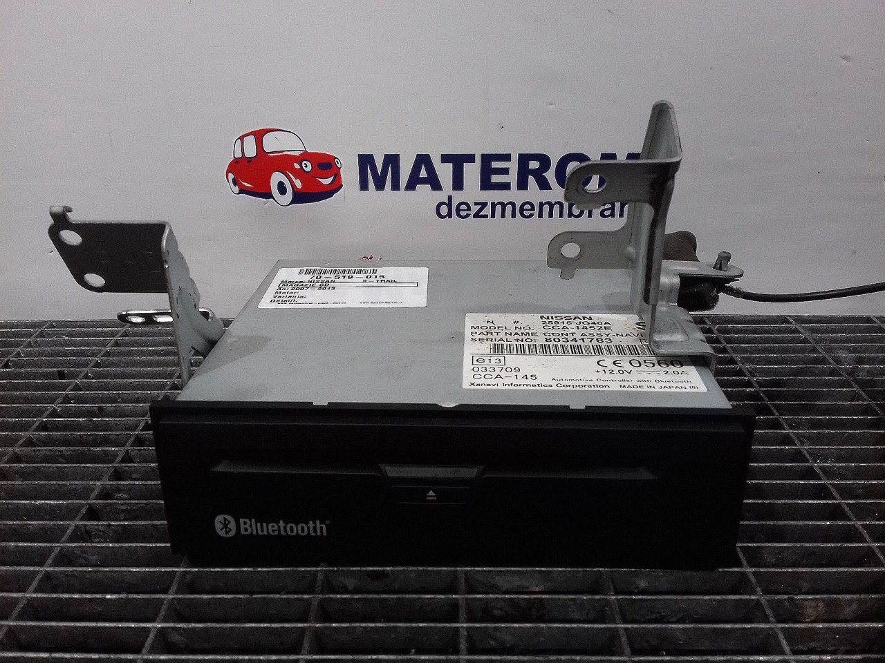 MAGAZIE CD NISSAN X-TRAIL - - (2007 2013