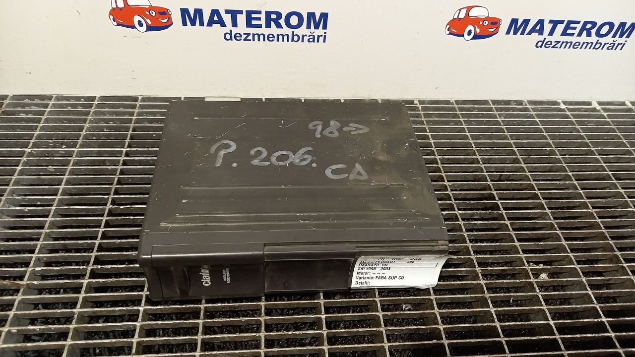 MAGAZIE CD PEUGEOT 206 - - (1998 2003)