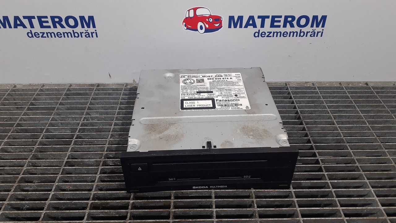 MAGAZIE CD SKODA OCTAVIA - - (2012 2017)
