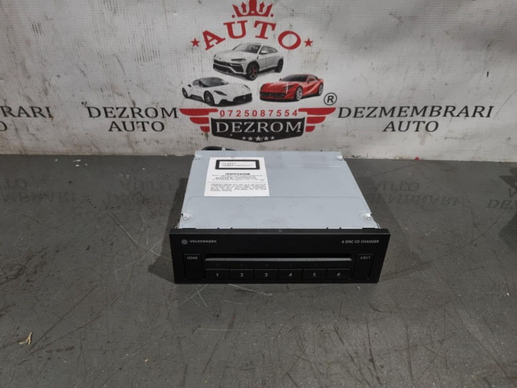 Magazie CD-uri 3D0035110B VW Phaeton Facelift 4.2 V8 4motion BGH 334 cai