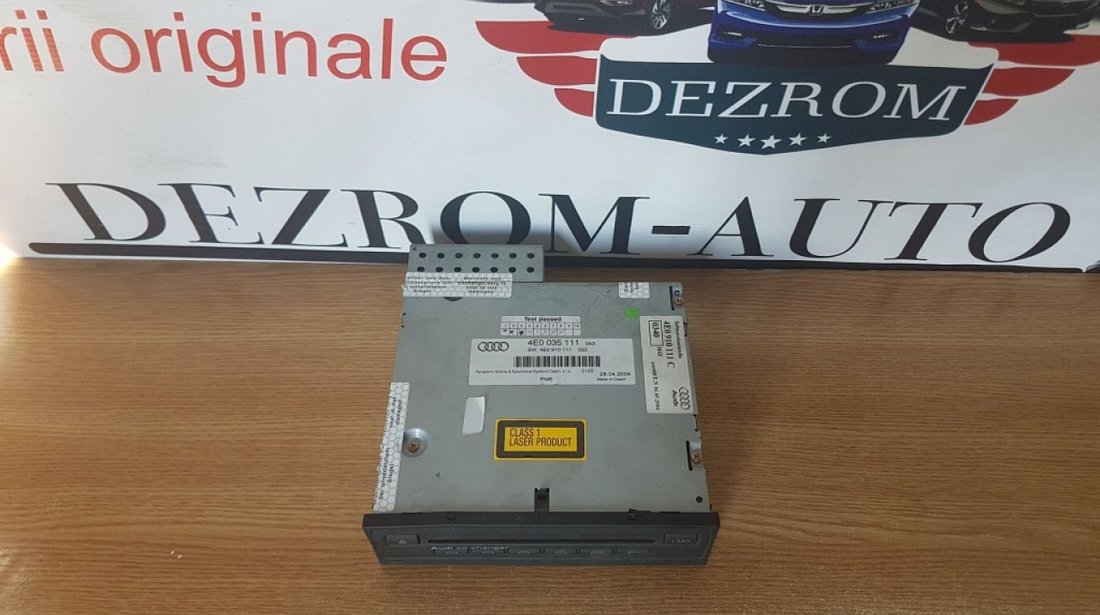 Magazie cd-uri 4e0035111 4e0910111 audi a6 4f