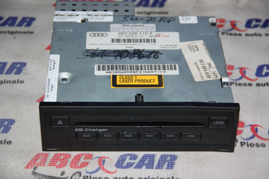 Magazie CD uri Audi A6 facelift 2004-2011 cod: 4E0910110K, 4E0035110A