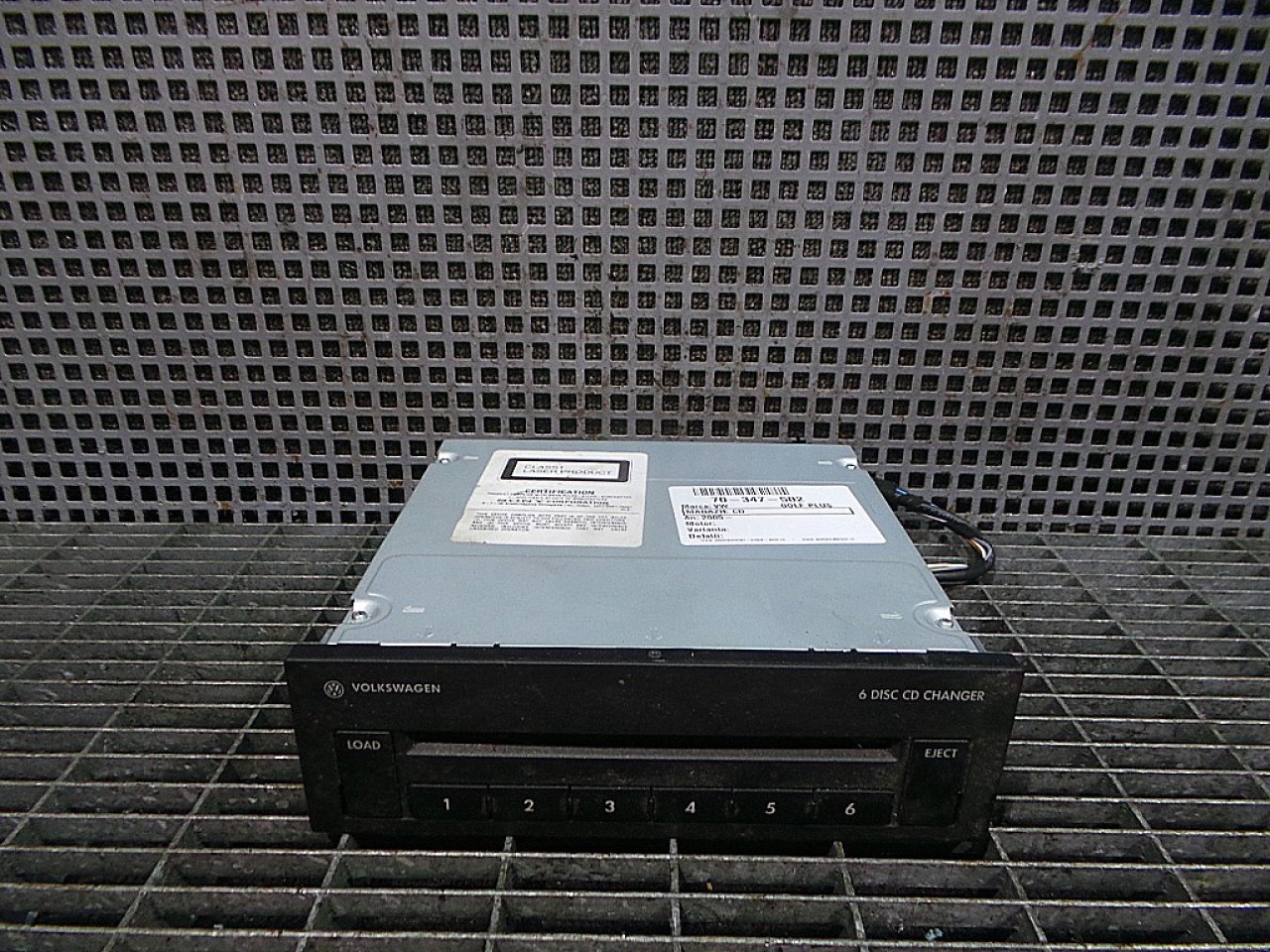 MAGAZIE CD VW GOLF V PLUS - - (2005 2008)