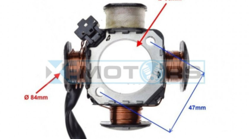 Magnetou 4 bobine scuter Suzuki TGB - Wilmat - Calitatea 1