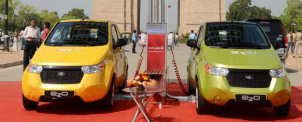 Mahindra E2O, lansat in India